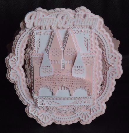 Castle Topper Fancy Card