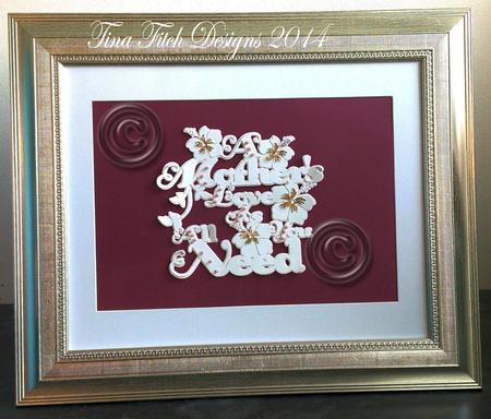 Paper Magic Frame a Mother's Love