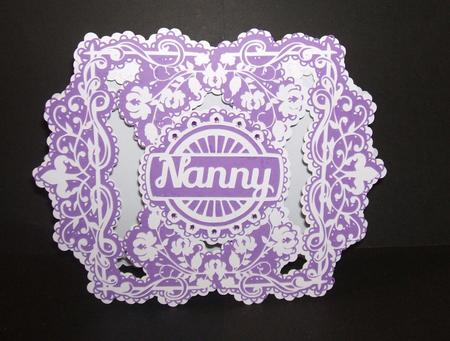 Nanny Layered Card