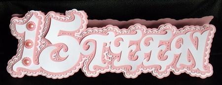 15teen Birthday Card