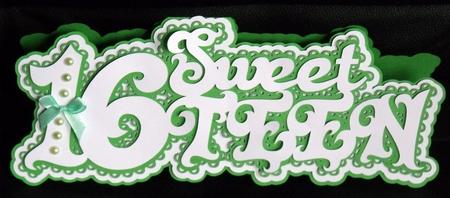 Sweet 16teen Birthday Card