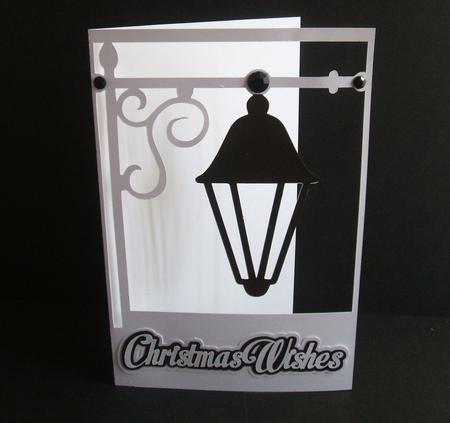Christmas Lamp Card