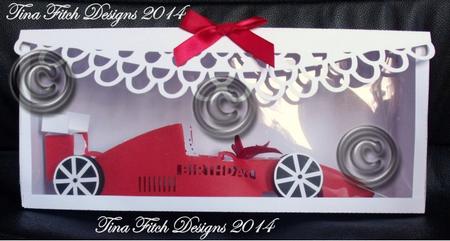 3D Racing Car & Box