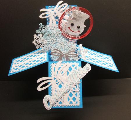 Christmas Pop It Box Card