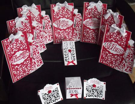Bride Wedding Stationery Set