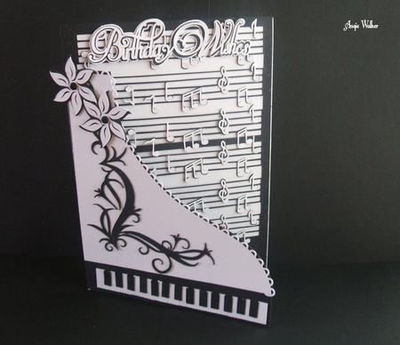 Music Birthday Card