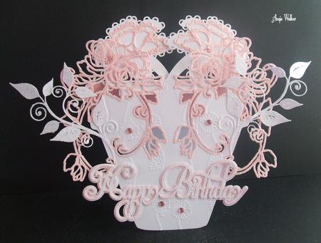 Birthday Flower Pot Card