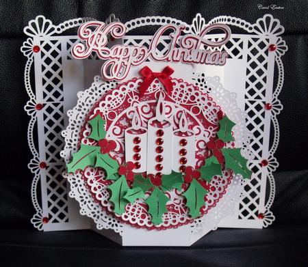 Christmas Holly Inner Card
