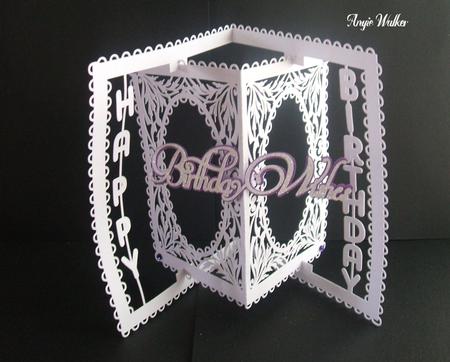 Fancy Single Fold Accordian