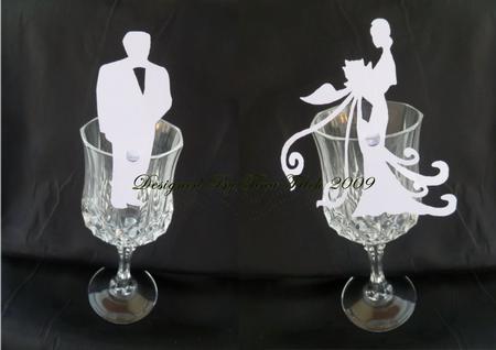 Wedding Glass Place Mats
