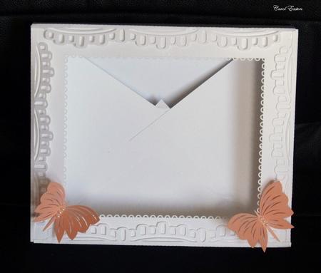 Folded Faux Book Envelope