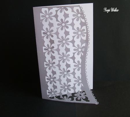 Flower Curve Lattice Card