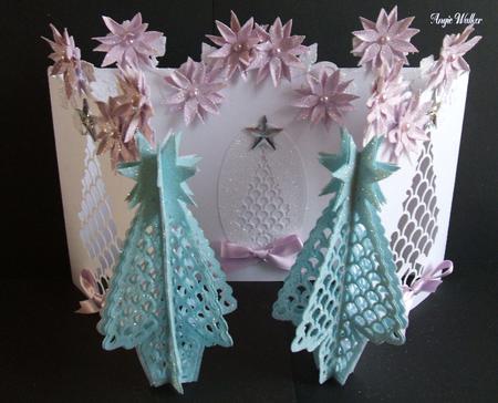 3D Christmas Tree Door Card