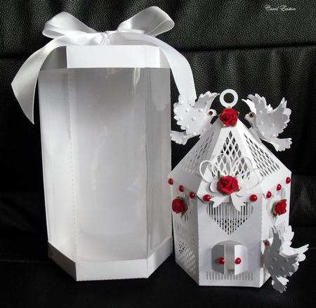 Wedding Dove House and Box