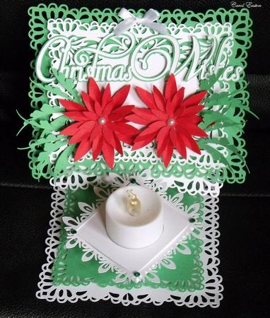Christmas Tealight Easel 2