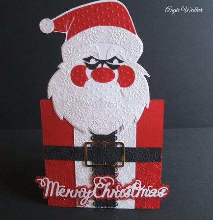 Santa Christmas Card