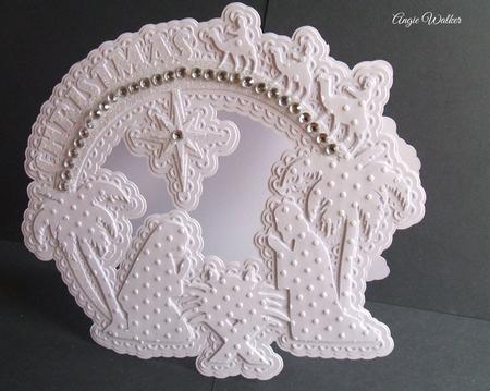 Nativity Scene Layered Card