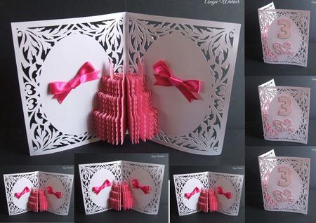 Birthday Cake Pop Card