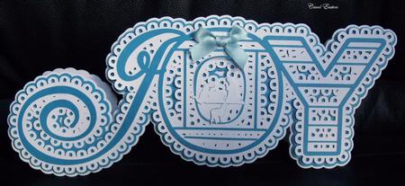 Joy Layered Card