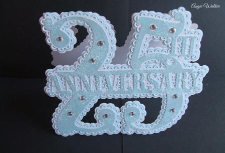 25th Split Anniversary Card