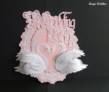 Wedding Day Swirly Topper