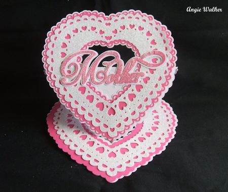 Mother Heart Easel Card