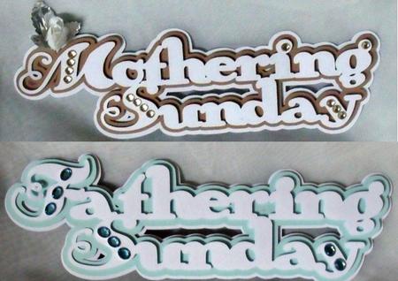 Mothering Sunday & Fathering Sunday Layered Toppers