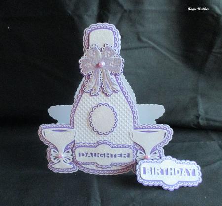 Daughter Birthday Bottle Card