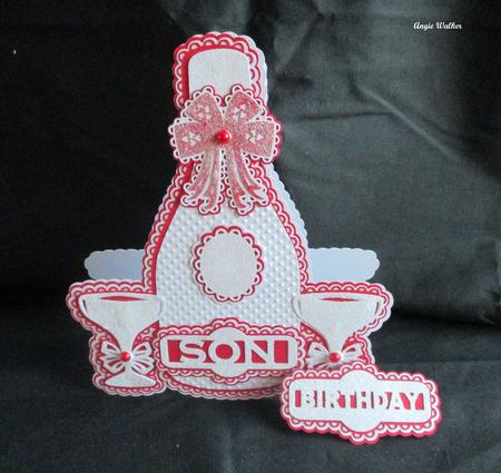 Son Birthday Bottle Card