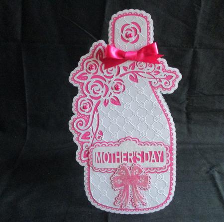 Mother's Day Bottle Card