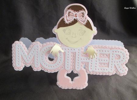 Mother's Day Girl Card