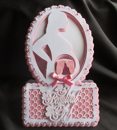 Beautiful Baby Girl Card
