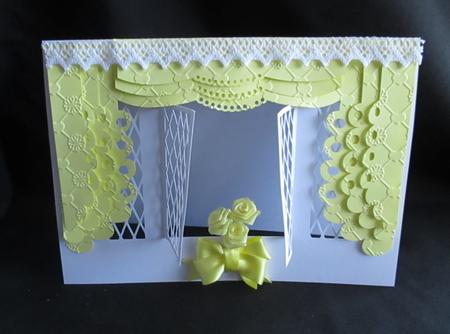 Swags & Tails Window Card