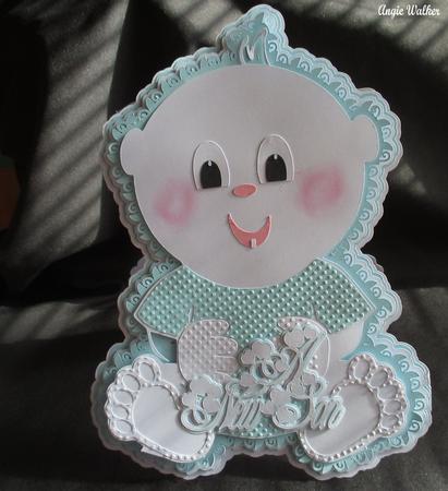 New Baby Son Card