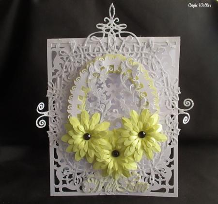 With Love Flower Card