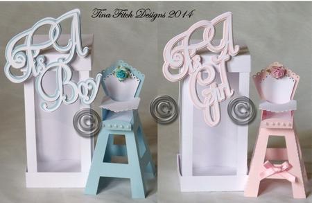 3D Babys Highchair & Box