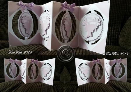 Cameo Accordion Swivel Card 1