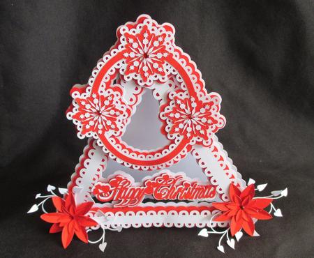 Triangle Christmas Card