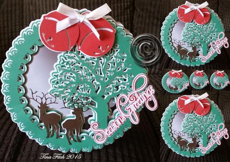 Season's Greetings Deer Card