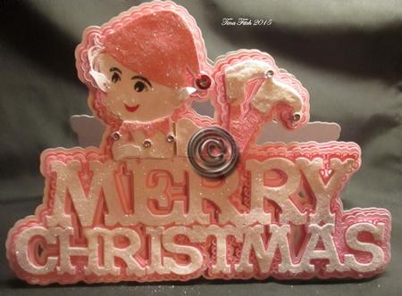 Merry Christmas Elf Card