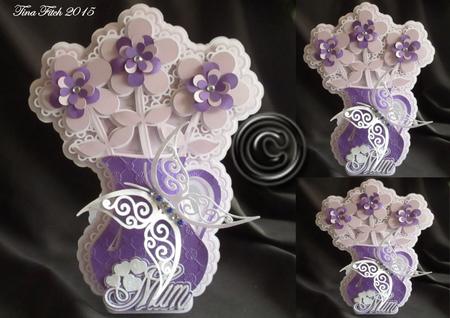Floral Jug Card