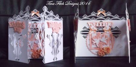 Wedding Day Horseshoe Door Card