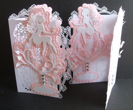 Fairy Glass Door Card