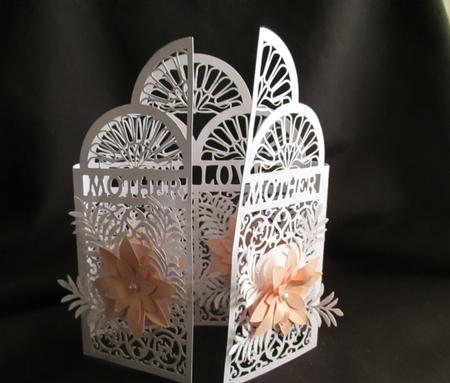 Fan Topped Card Portrait