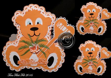 Mother's Day Teddy Card