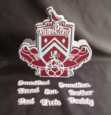 Football 1 Inspired Dad Card