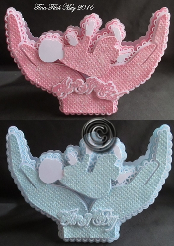 Cupped Baby Card
