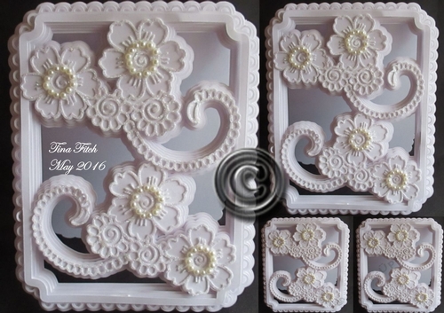 Emboss look card 1