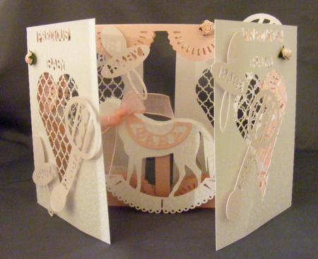 Rocking Horse Door Card