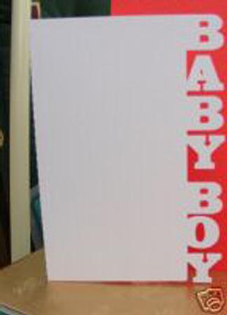 Baby Boy Edged Card